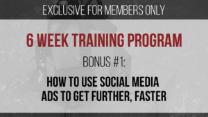 BONUS #1– How To Use Social Media Ads to Get Further, Faster