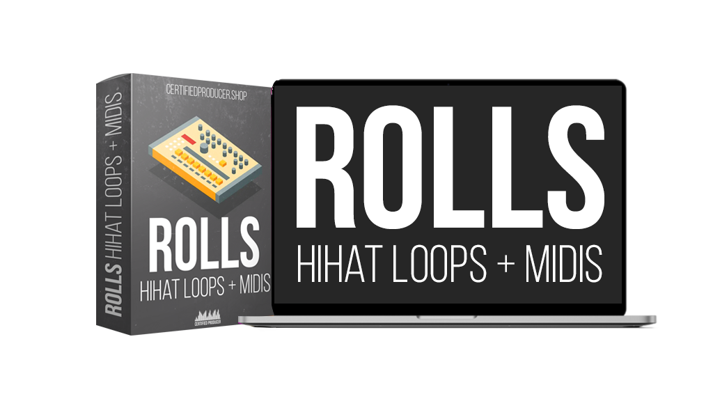 Rolls – Hi Hat Loops + Midi