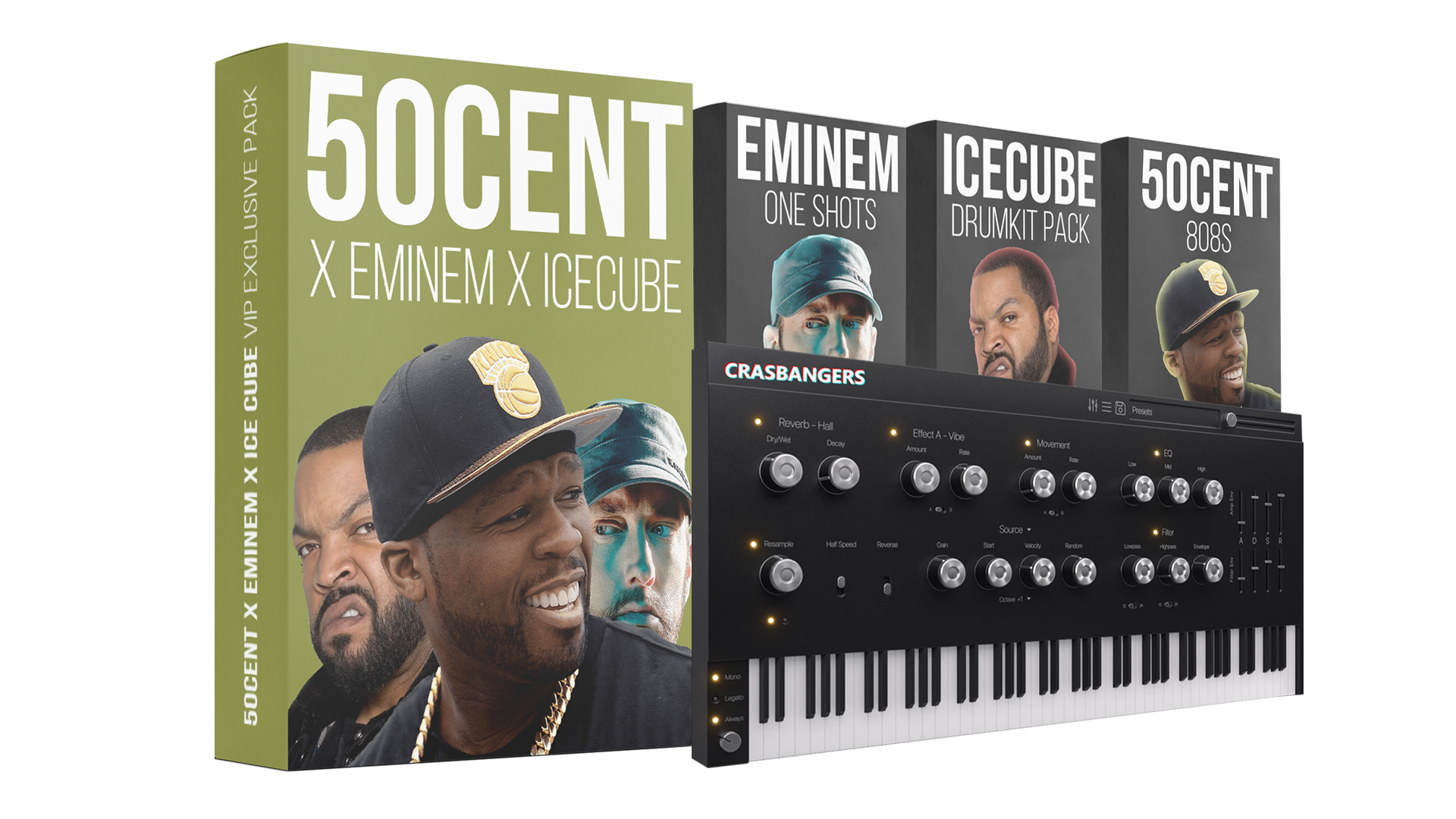 50 Cent x Ice Cube x Eminem